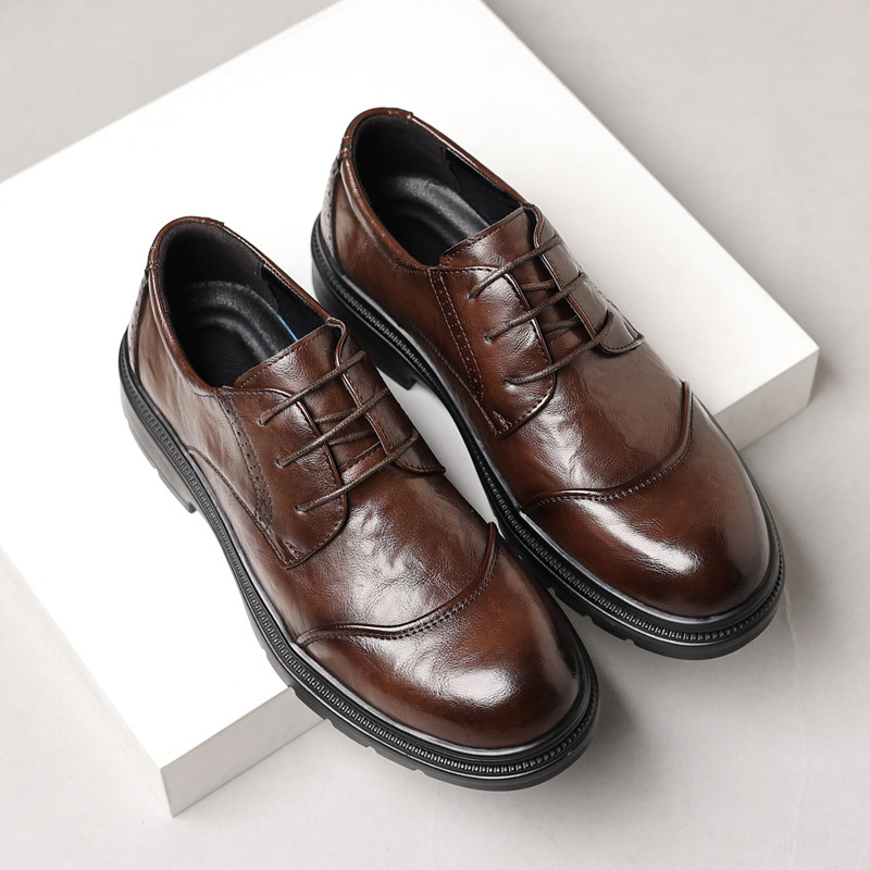 Men'S Formal Wear For Office - Günlük iş için erkek deri ayakkabıları,