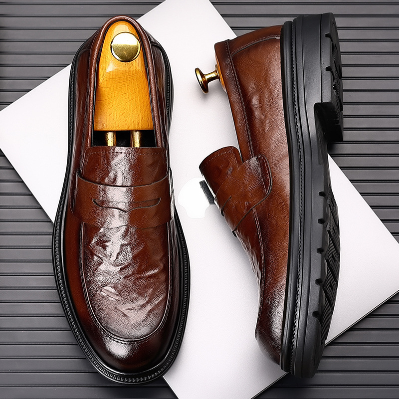 Men'S Formal Office Wear Shoes - Günlük iş için erkek deri ayakkabıları,