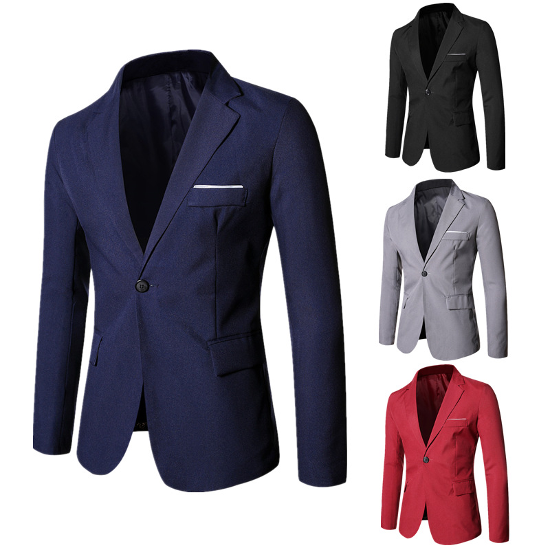 Men Formal Wear Outfits - Blazer Erkek Ceket Düşük Yaka Blazerler
