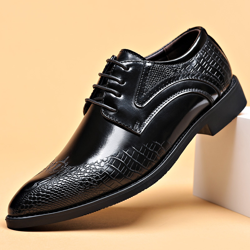 Scale - Men Formals & Ethnic Wear - Erkekler Elbise Ayakkabıları Ölçekli Desen Brogue