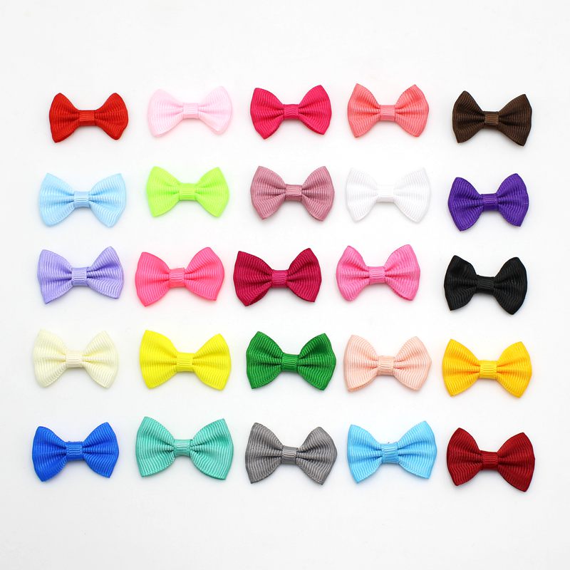 Satin Bow Tie - 50 adet 35*25mm saten kurdele yaylar