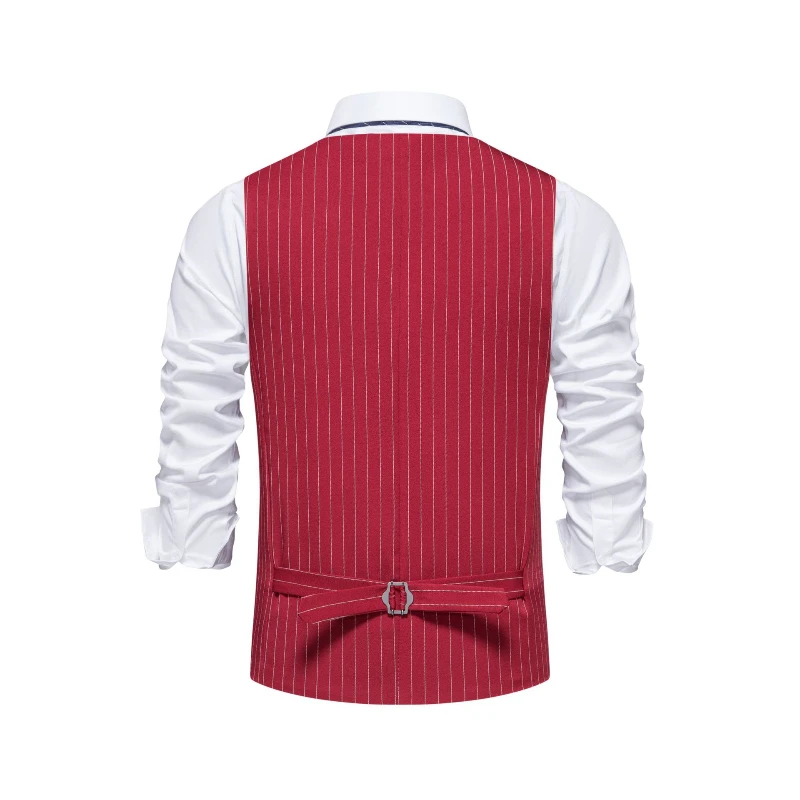 2026 Yeni Kırmızı Çizgili Takı - Men'S Formal Wear Waistcoat incelemesi ve fiyatı