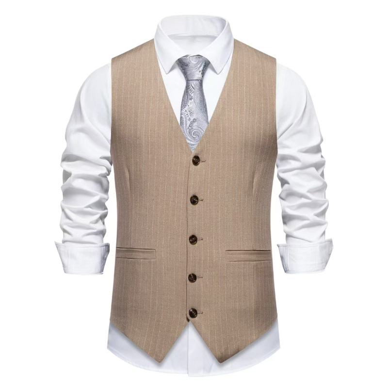 2026 Yeni Kırmızı Çizgili Takı - Men'S Formal Wear Waistcoat incelemesi ve fiyatı