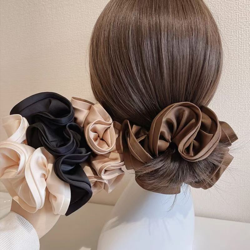 Kore saten Scrunchies elastik  - Satin Bow Tie incelemesi ve fiyatı