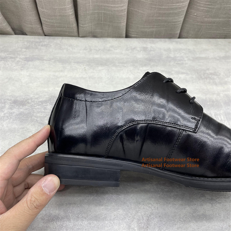 Erkek Siyah Deri Oxford Ayakka - Men'S Formal Office Wear Shoes incelemesi ve fiyatı