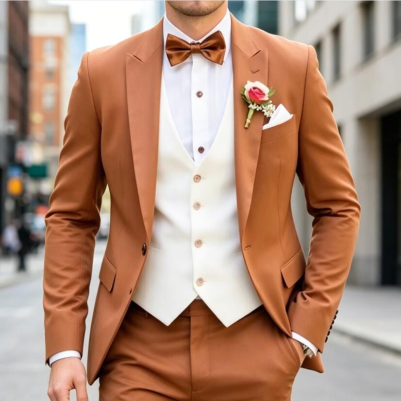 Yeni Klasik 3 Parça Erkek Takı - Men'S Formal Wear Waistcoat incelemesi ve fiyatı
