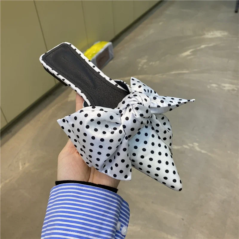 Kadın Sandaletleri Büyük Boy F - Satin Bow Tie incelemesi ve fiyatı