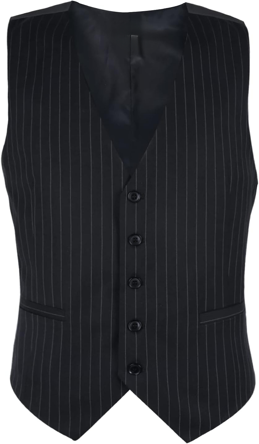 Erkek İnce Çizgili İş Elbisesi - Men'S Formal Wear Waistcoat incelemesi ve fiyatı
