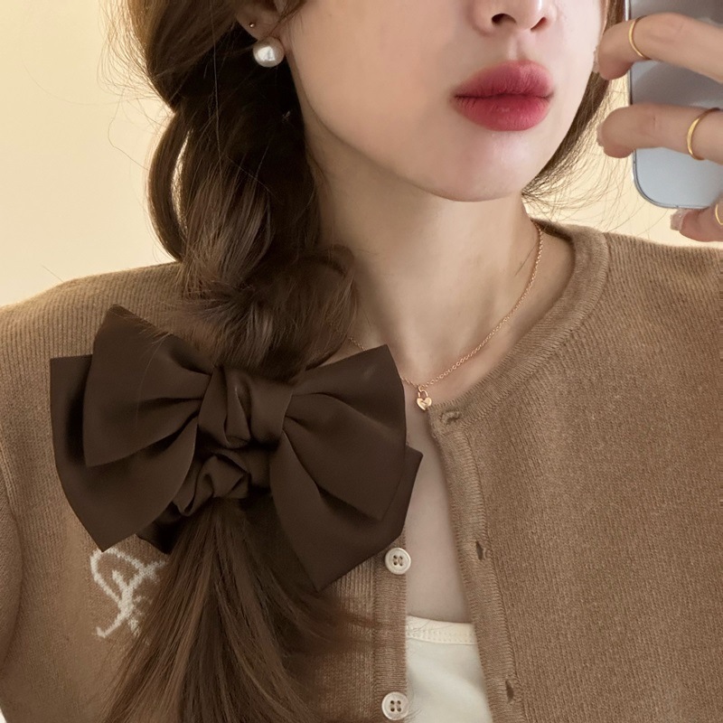 1/4 adet saten büyük yay saç h - Satin Bow Tie incelemesi ve fiyatı