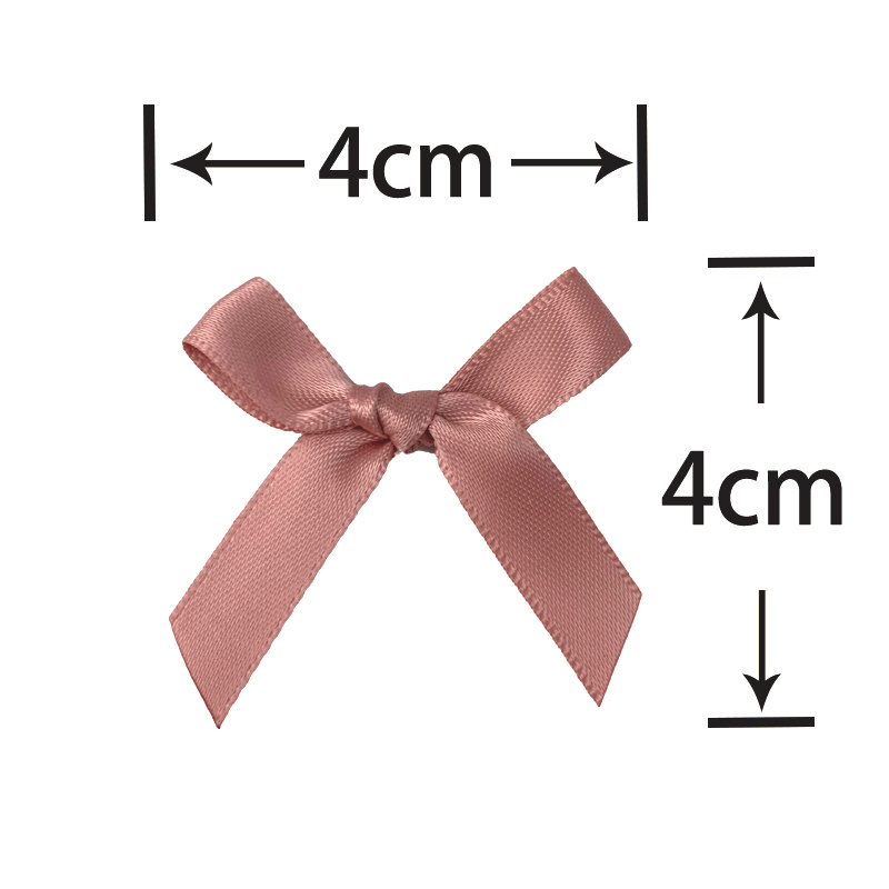 (50 Adet) 4*4 cm Renkli Şerit  - Satin Bow Tie incelemesi ve fiyatı