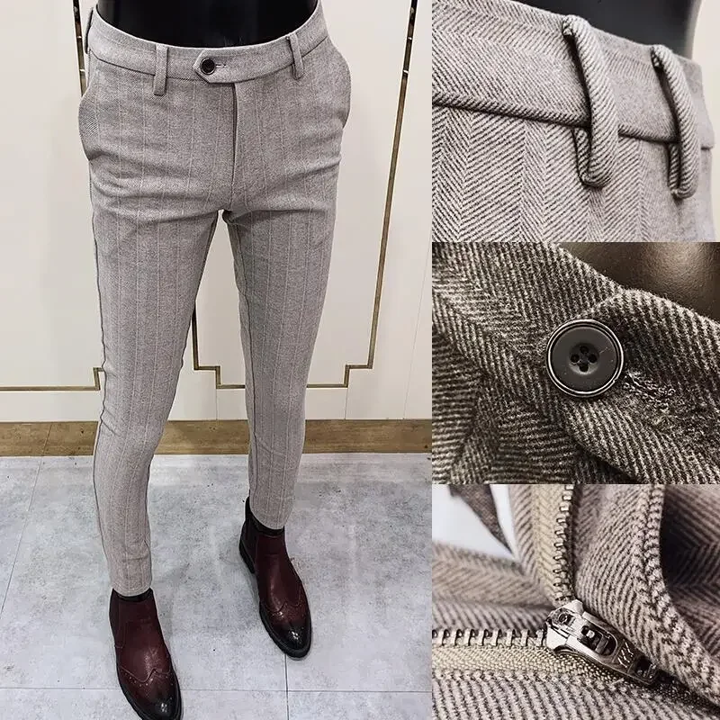 Sonbahar kış kalınlaşmış yün t - Men'S Formal Wear For Office incelemesi ve fiyatı