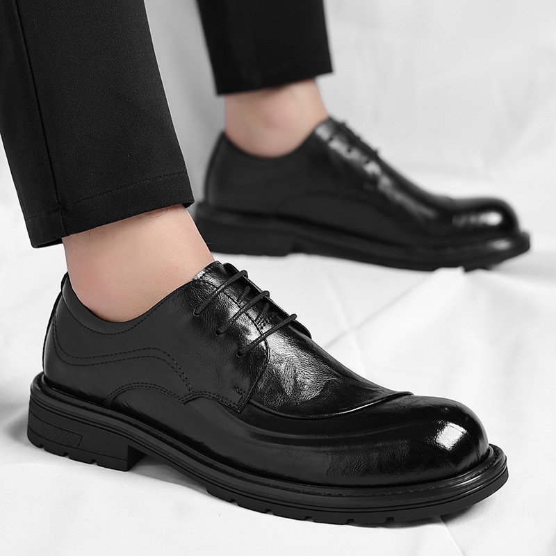 Kahverengi Parlatılmış Hakiki  - Men'S Formal Wear For Office incelemesi ve fiyatı