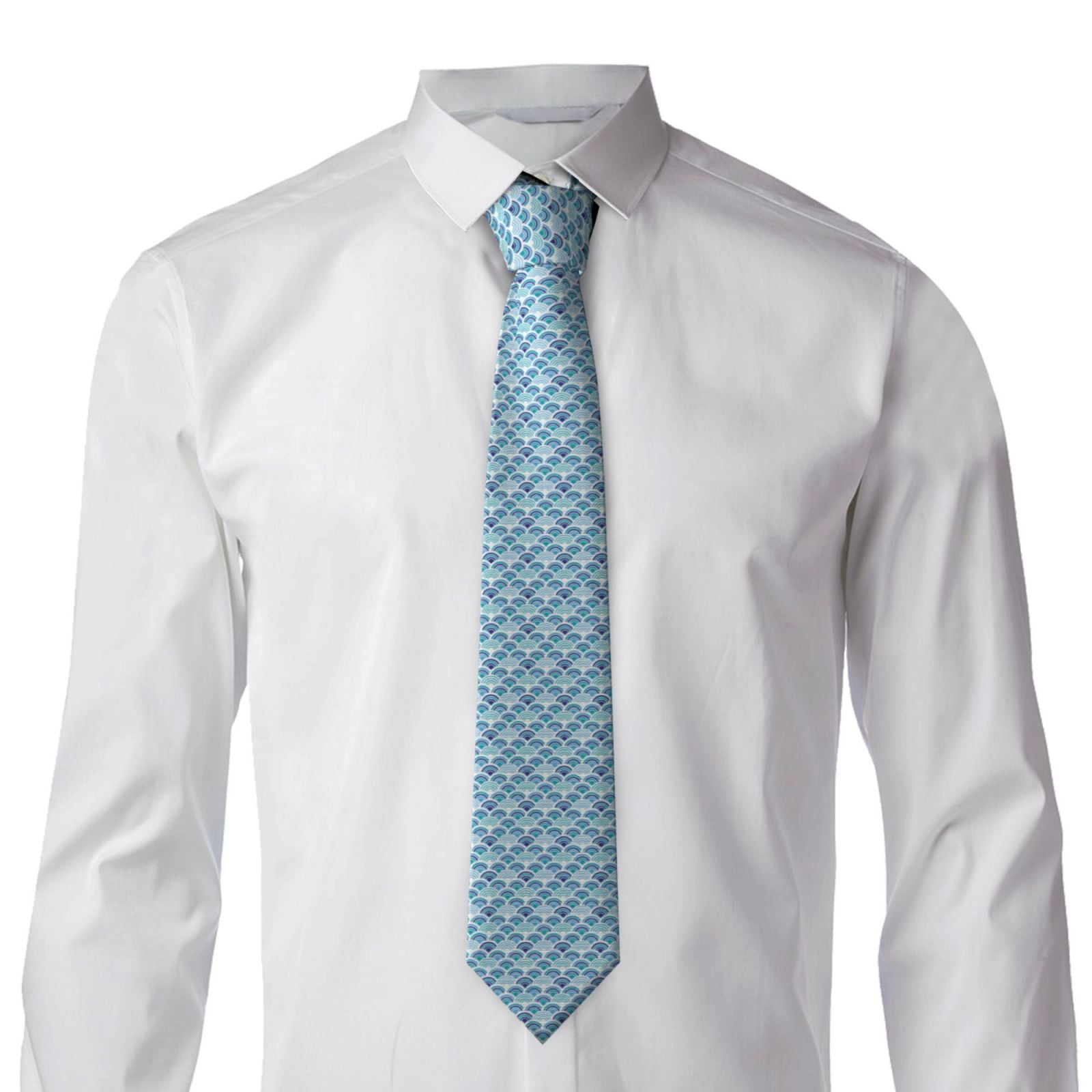 Mavi Balık Pulu Doku Baskılı K - Scale - Men Formals & Ethnic Wear incelemesi ve fiyatı