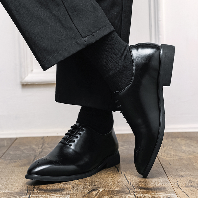 Marka Kauçuk Kaliteli Kaymaz A - Men'S Formal Office Wear Shoes incelemesi ve fiyatı