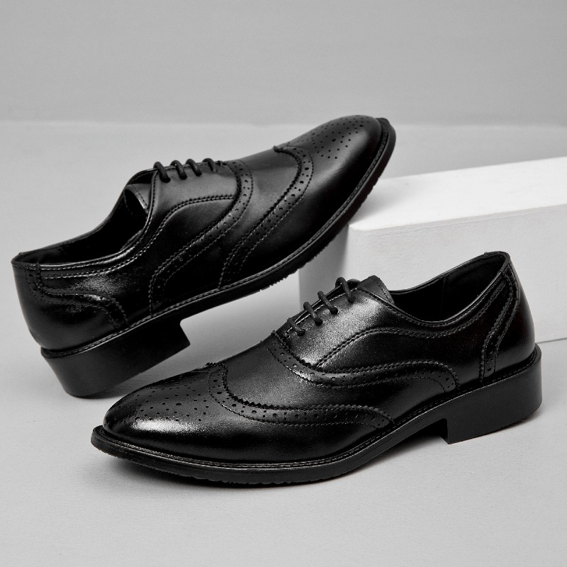 Klasik Erkek Stili Hakiki Deri - Men'S Formal Office Wear Shoes incelemesi ve fiyatı
