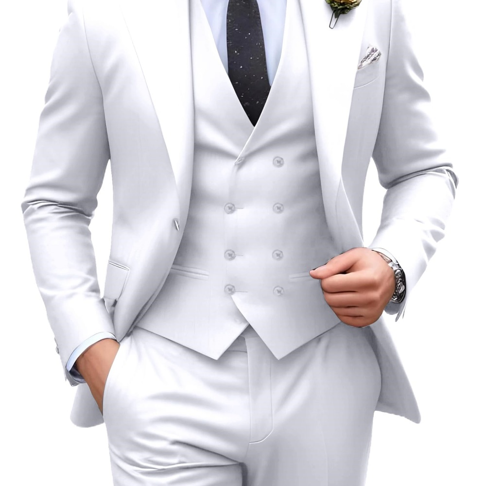 3 Parça Düz Renk Erkek Takım E - Men Formal Wear Outfits incelemesi ve fiyatı