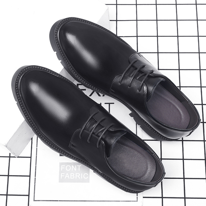 Erkek Siyah Deri Bağcıklı Kalı - Men'S Formal Wear For Office incelemesi ve fiyatı
