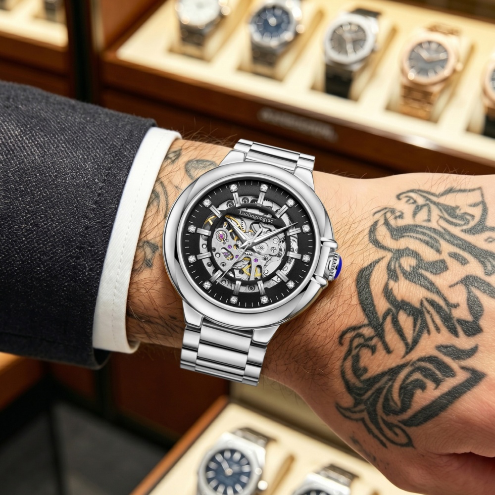 İçi Boş Tam Otomatik Mekanik E - Scale - Men Formals & Ethnic Wear incelemesi ve fiyatı